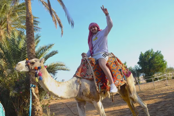 Hurghada Desert Camel Ride With Bedouin Village Experience