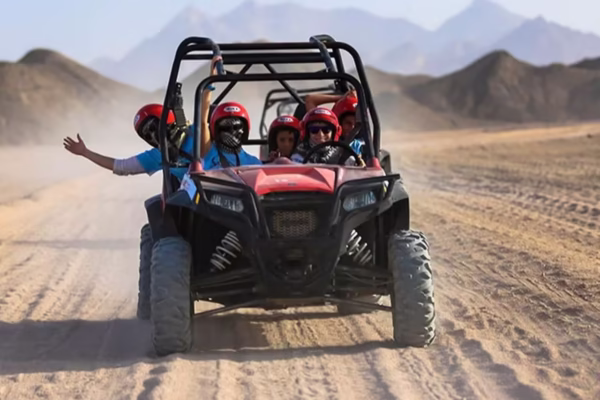 Beach Buggy Hurghada With Mountain Picnic and Private Canyon Expedition