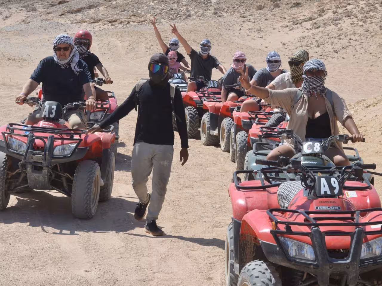 Family quad biking Hurghada