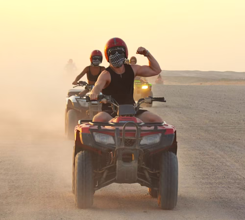 Hurghada ATV Safari With Sunrise Ride, Campfire Coffee and Breakfast