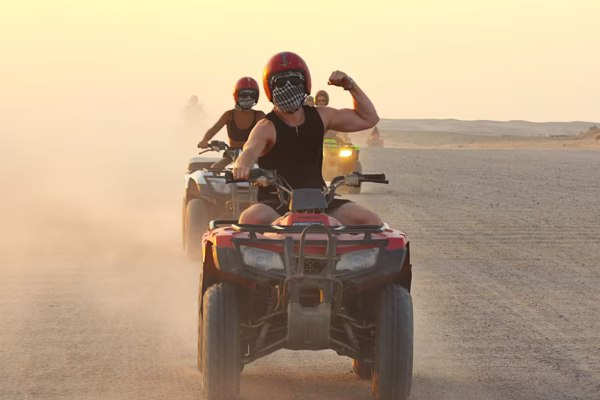 Hurghada ATV Safari With Sunrise Ride, Campfire Coffee and Breakfast