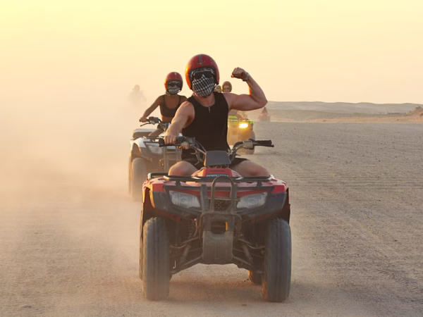 Hurghada ATV Safari With Sunrise Ride, Campfire Coffee and Breakfast