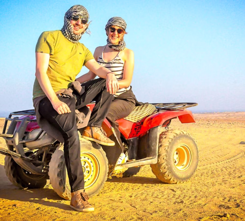 Private Hurghada ATV Tour With Skills Session and Guided Desert Trail