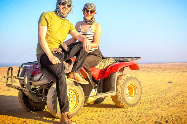 Private Hurghada ATV Tour With Skills Session and Guided Desert Trail