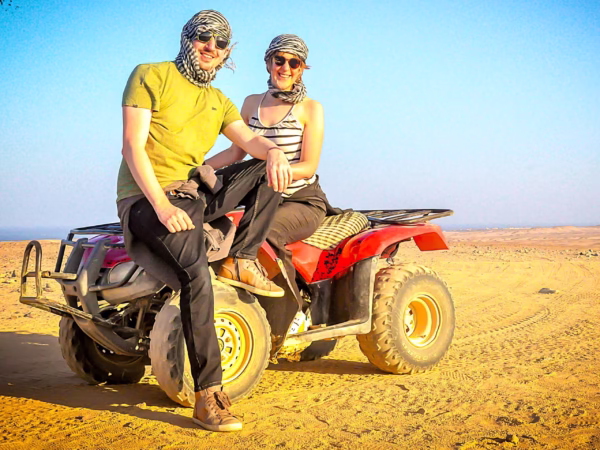 Private Hurghada ATV Tour With Skills Session and Guided Desert Trail