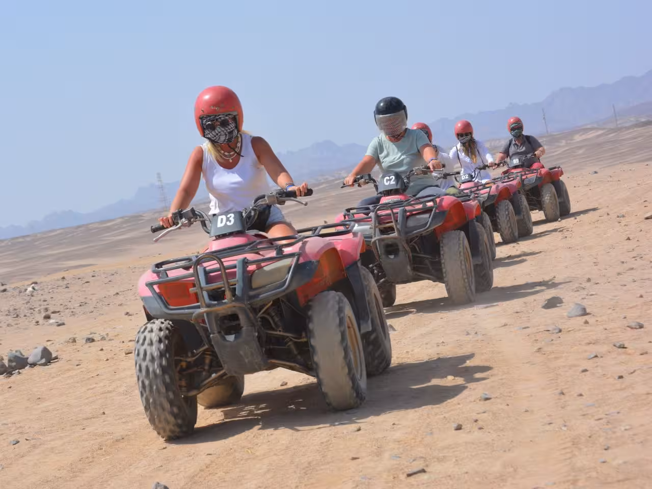 Sunset camel safari Hurghada